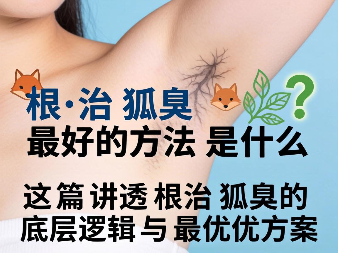 根治狐臭最好的方法是什么？这篇讲透根治狐臭的底层逻辑与最优方案