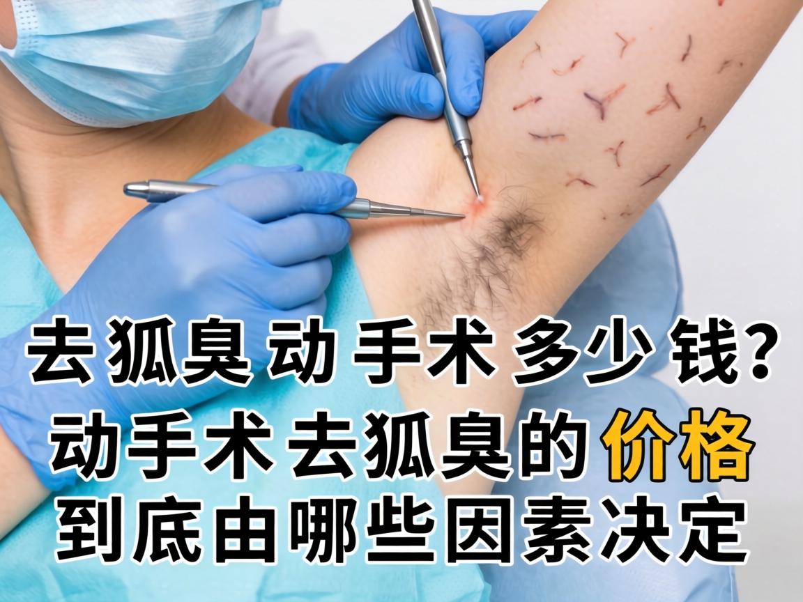 去狐臭动手术多少钱？动手术去狐臭的价格到底由哪些因素决定？