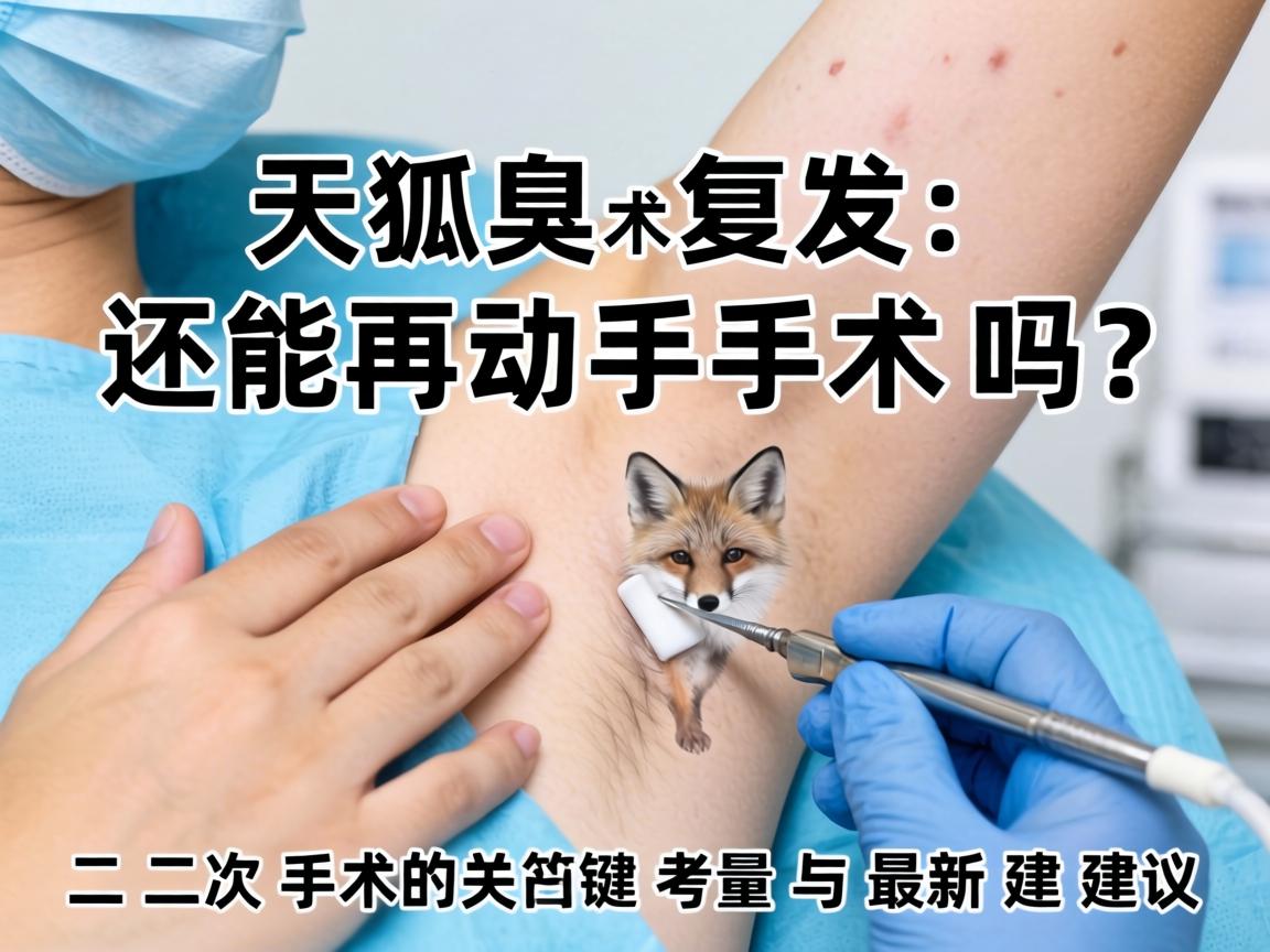 狐臭手术复发还能再动手术吗？二次手术的关键考量与最新建议