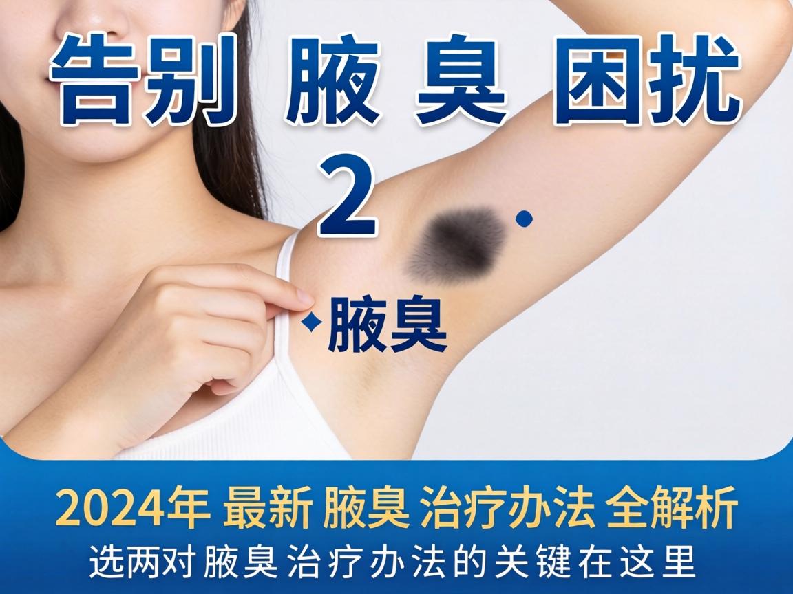 告别腋臭困扰，2024年最新腋臭治疗办法全解析，选对腋臭治疗办法的关键在这里