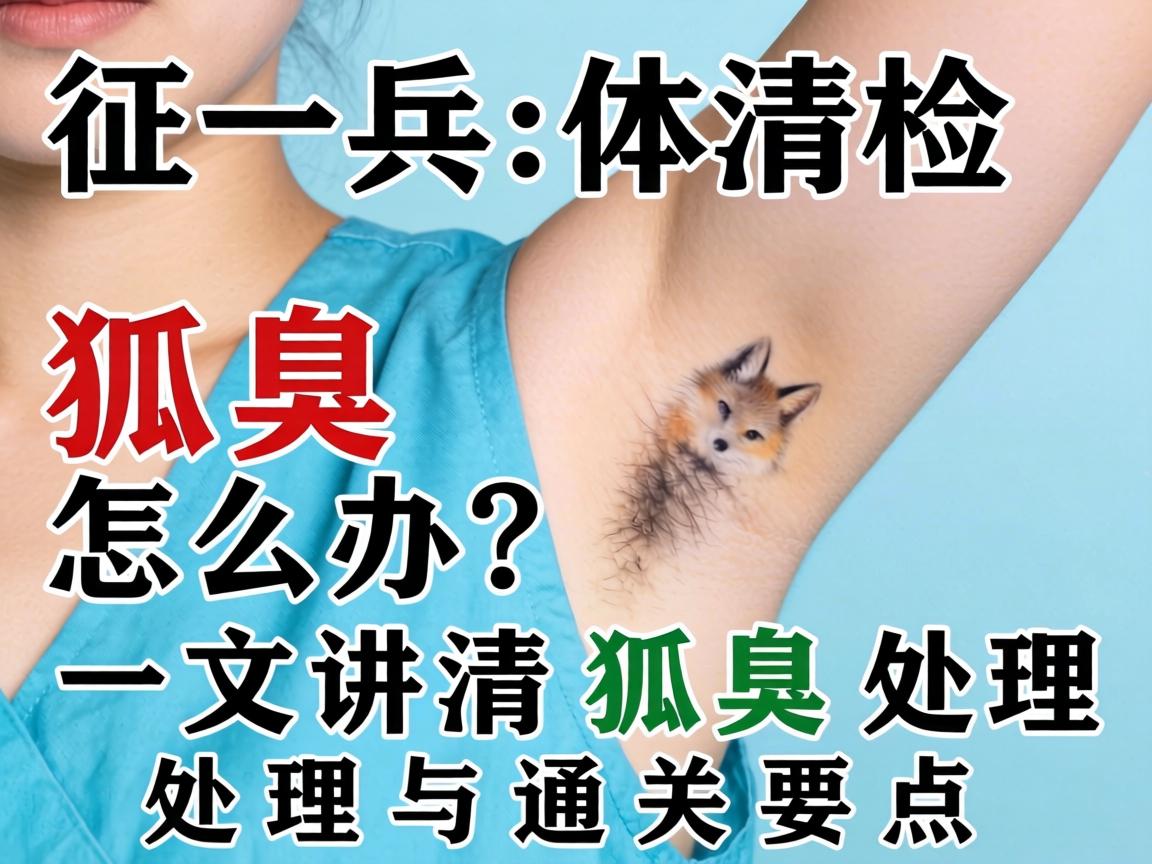 征兵体检狐臭怎么办？一文讲清狐臭处理与通关要点