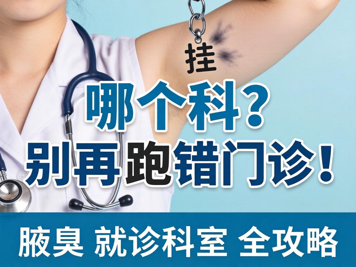 腋臭挂哪个科?别再跑错门诊!腋臭就诊科室全攻略 腋臭挂哪个科?别再跑错门诊!腋臭就诊科室全攻略