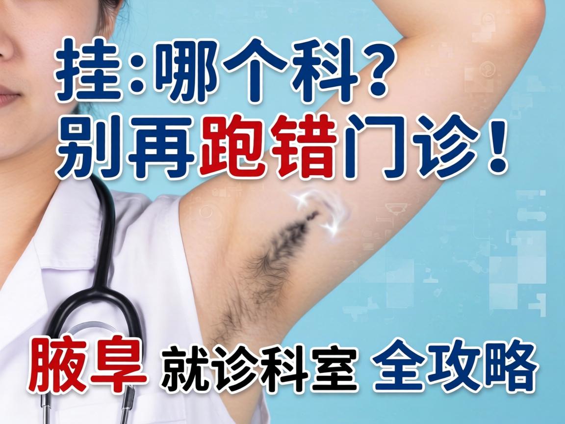 腋臭挂哪个科?别再跑错门诊!腋臭就诊科室全攻略 腋臭挂哪个科?别再跑错门诊!腋臭就诊科室全攻略