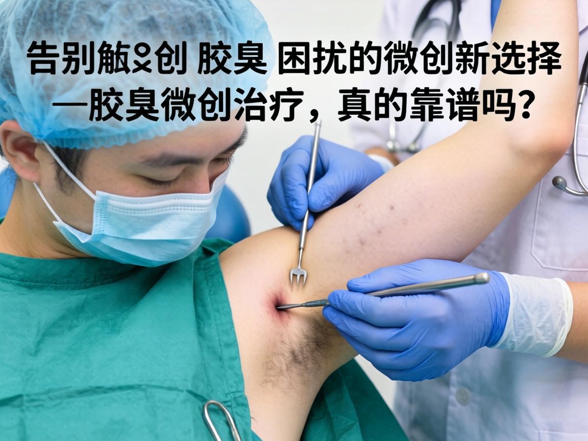 微创腋臭手术，告别腋臭困扰的微创新选择—腋臭微创治疗，真的靠谱吗？