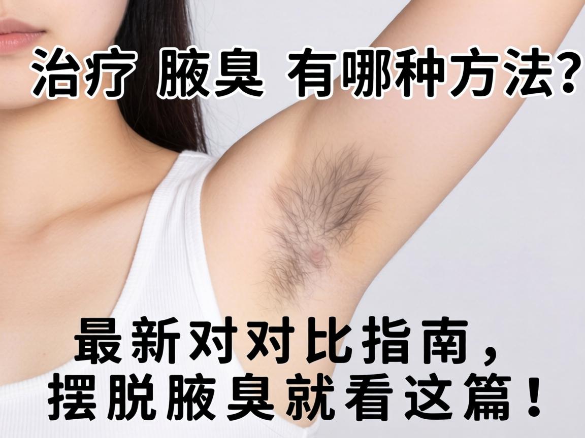 治疗腋臭有哪种方法？最新对比指南，摆脱腋臭就看这篇！