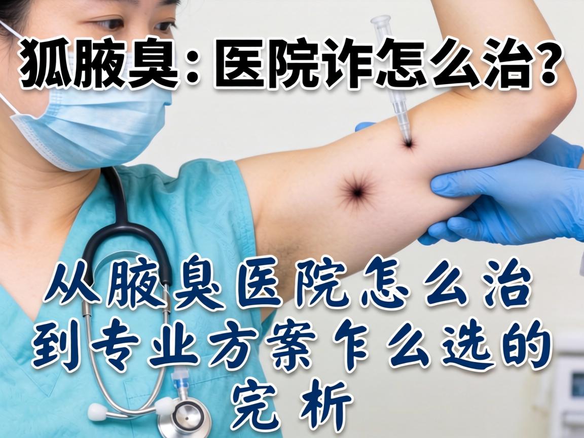 狐臭医院怎么治?从腋臭医院怎么治到专业方案怎么选的完整解析 狐臭医院怎么治?从腋臭医院怎么治到专业方案怎么选的完整解析