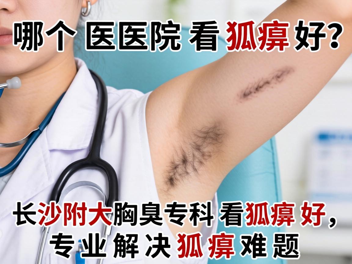 哪个医院看狐臭好？长沙附大腋臭专科看狐臭好，专业解决狐臭难题