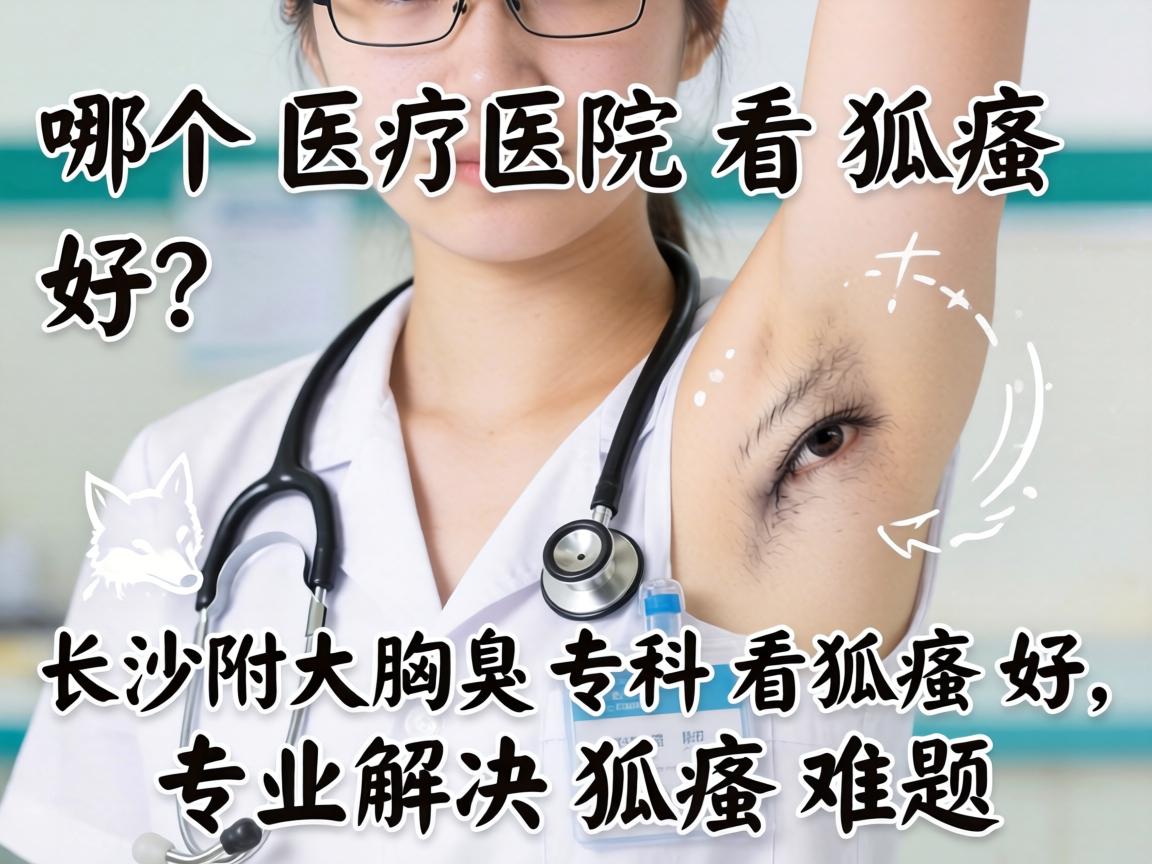 哪个医院看狐臭好？长沙附大腋臭专科看狐臭好，专业解决狐臭难题