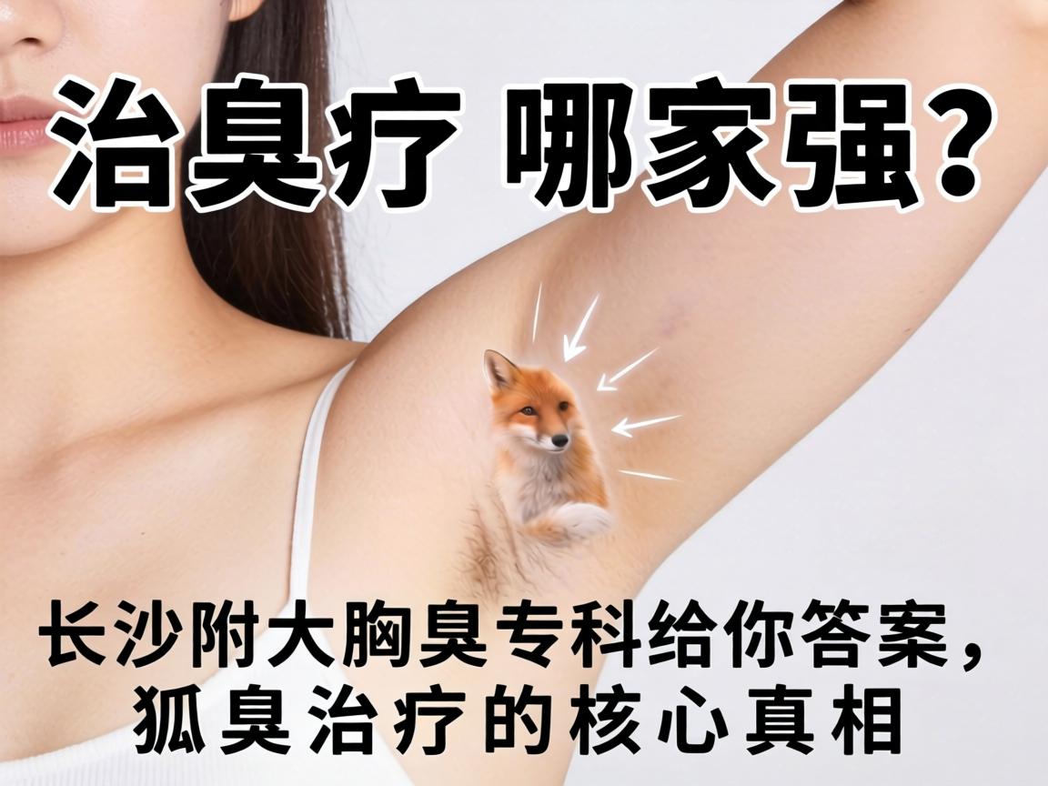 狐臭治疗哪家强？长沙附大腋臭专科给你答案，狐臭治疗的核心真相