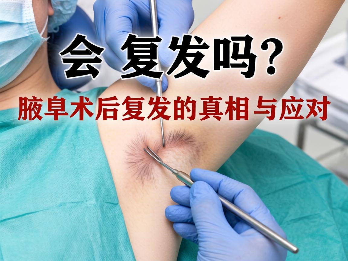 腋臭手术会复发吗？腋臭术后复发的真相与应对
