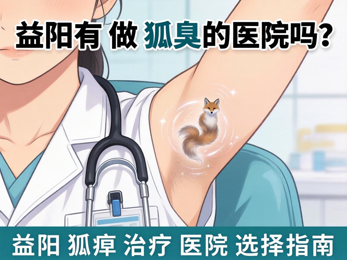 益阳有做狐臭的医院吗？益阳狐臭治疗医院选择指南