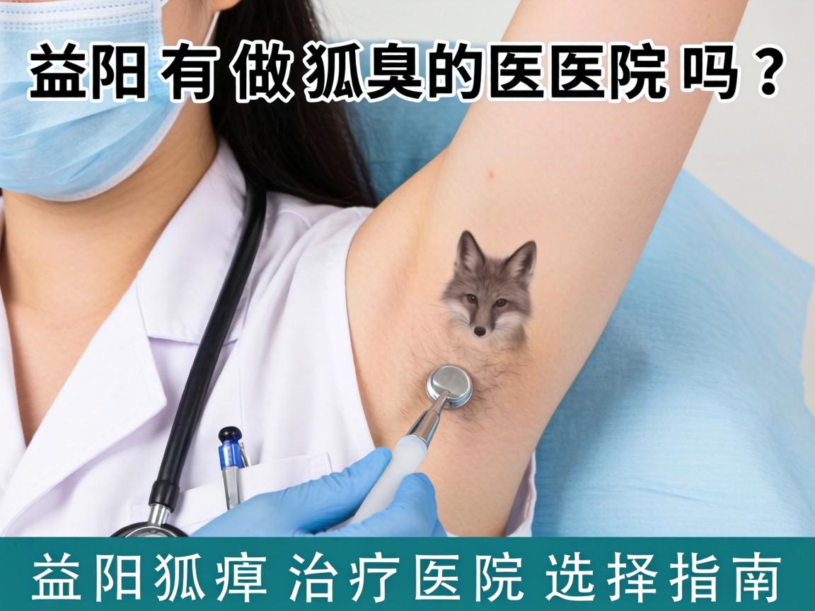 益阳有做狐臭的医院吗？益阳狐臭治疗医院选择指南