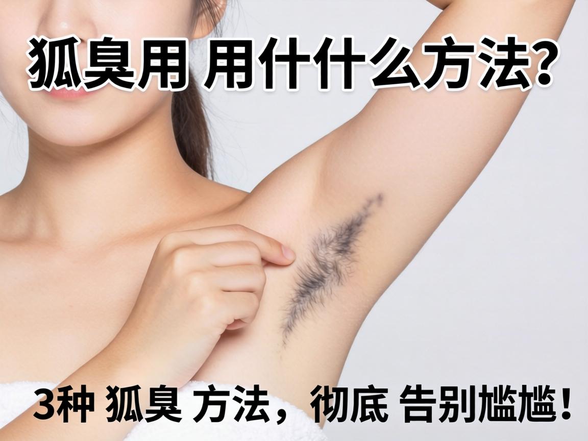 狐臭用什么方法？这3种狐臭方法，彻底告别尴尬