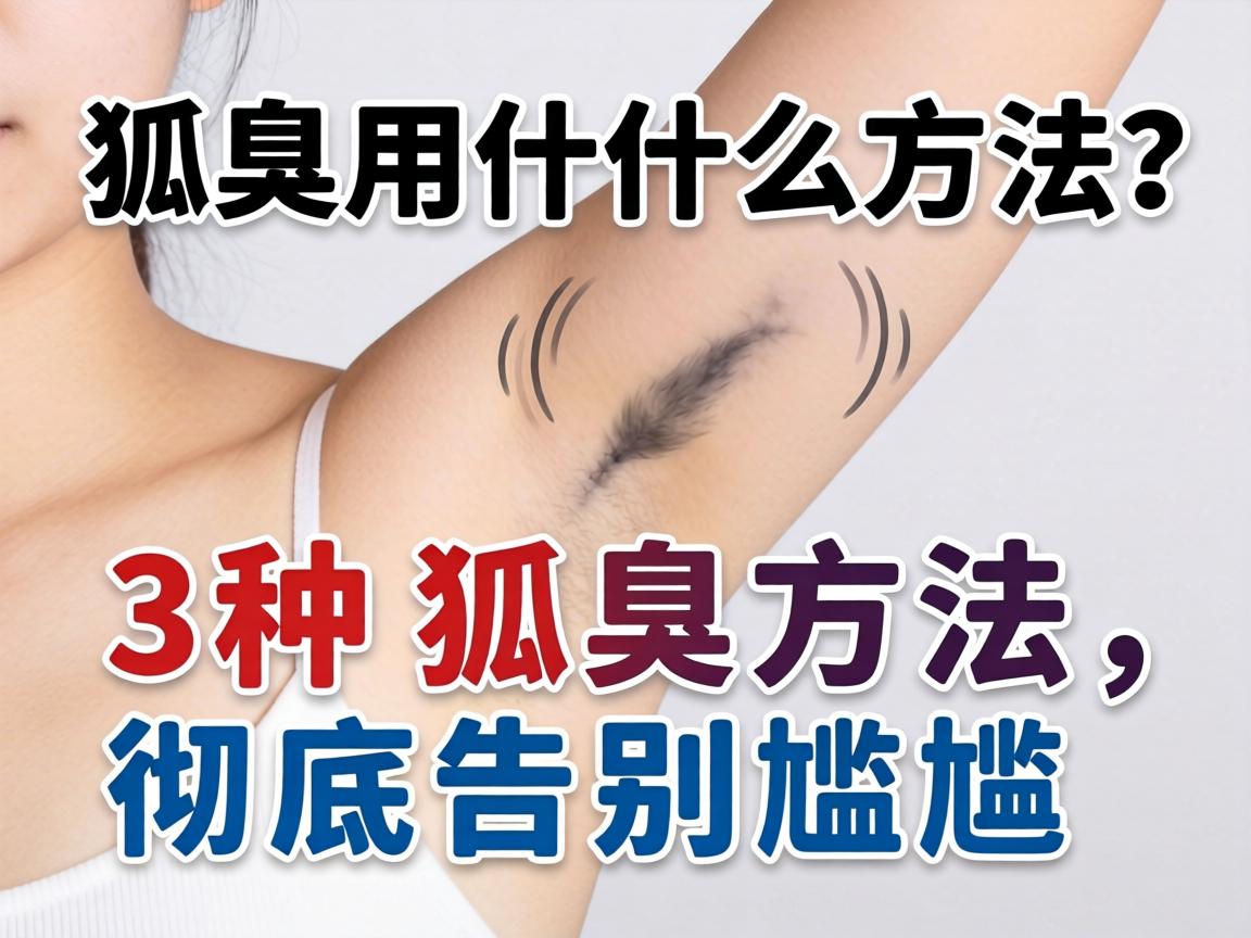 狐臭用什么方法？这3种狐臭方法，彻底告别尴尬
