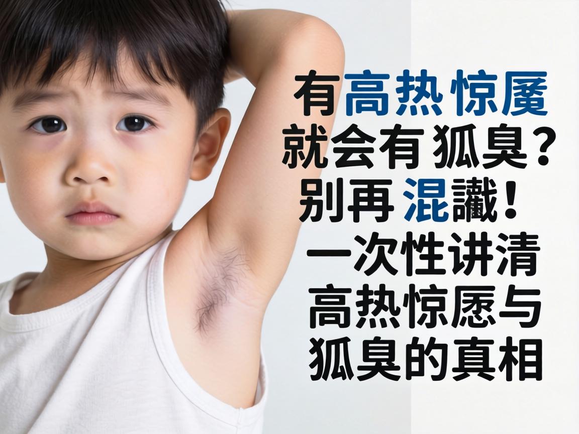 小孩有高热惊厥就会有狐臭?别再混淆!一次性讲清高热惊厥与狐臭的真相 小孩有高热惊厥就会有狐臭?别再混淆!一次性讲清高热惊厥与狐臭的真相