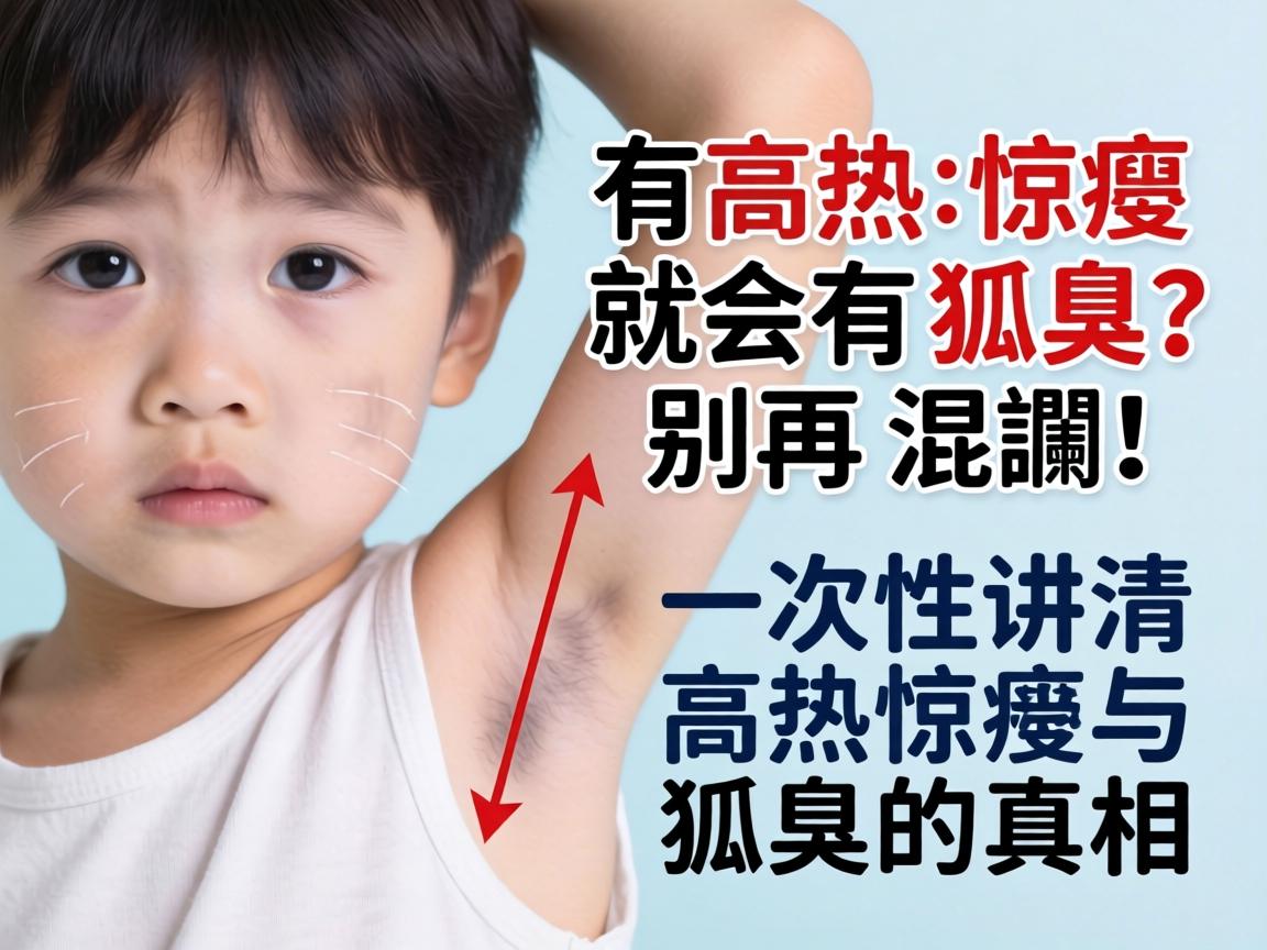 小孩有高热惊厥就会有狐臭?别再混淆!一次性讲清高热惊厥与狐臭的真相 小孩有高热惊厥就会有狐臭?别再混淆!一次性讲清高热惊厥与狐臭的真相