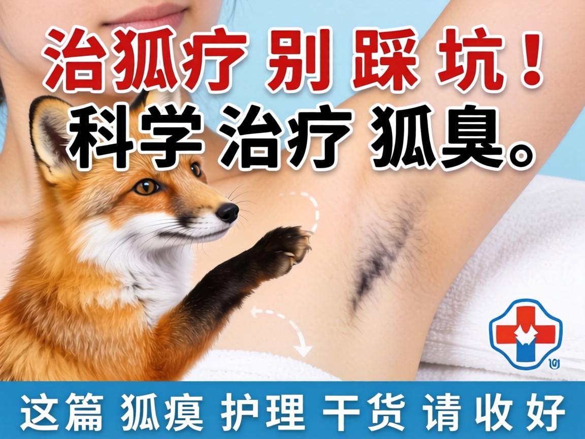 狐臭治疗别踩坑！科学治疗狐臭，这篇狐臭护理干货请收好