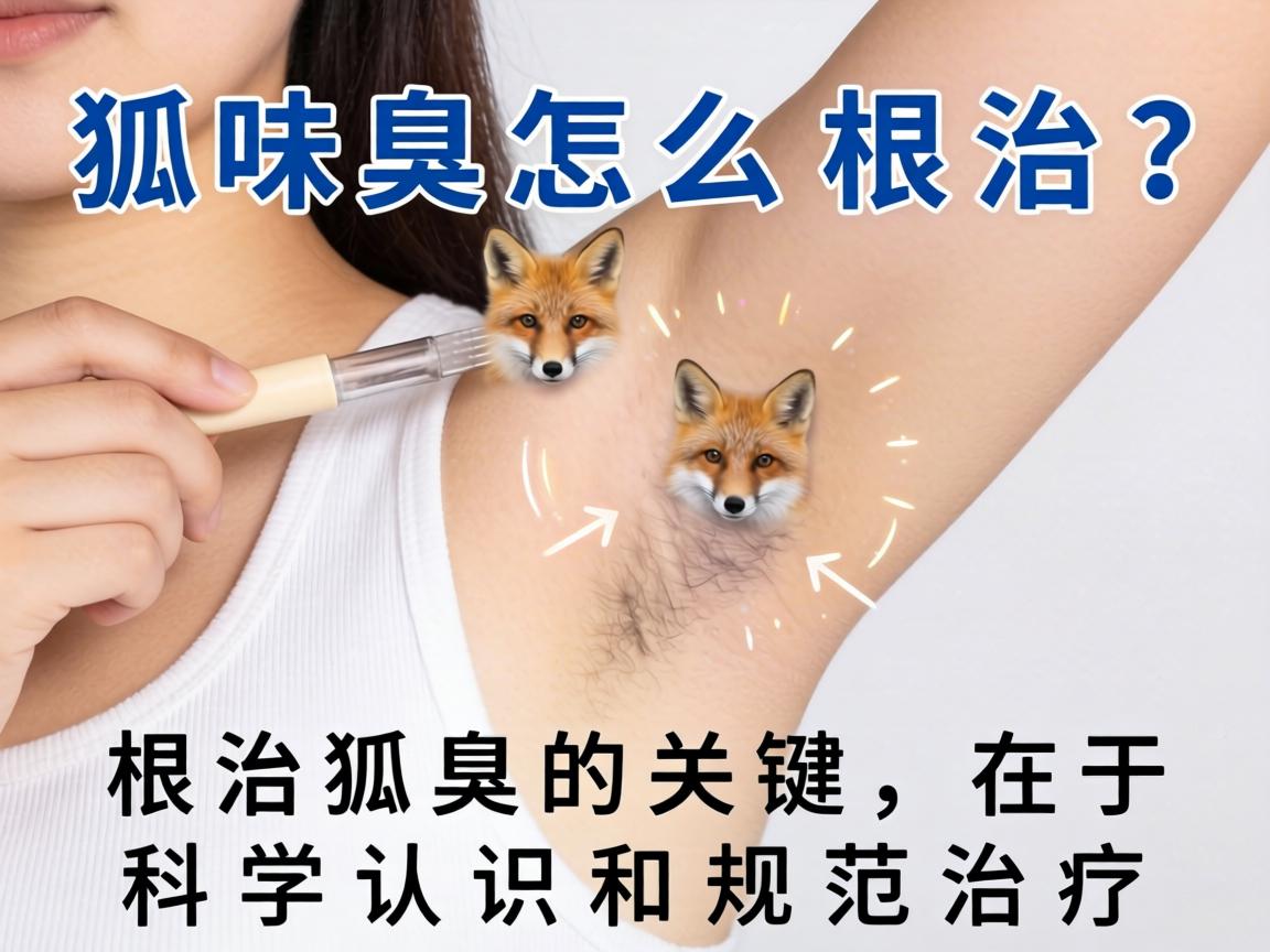狐臭味怎么根治？根治狐臭的关键，在于科学认识和规范治疗