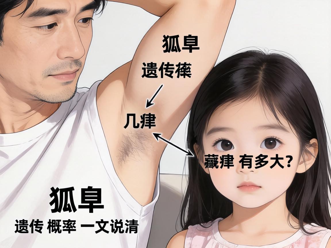 父亲狐臭遗传女儿几率有多大？狐臭遗传概率一文说清