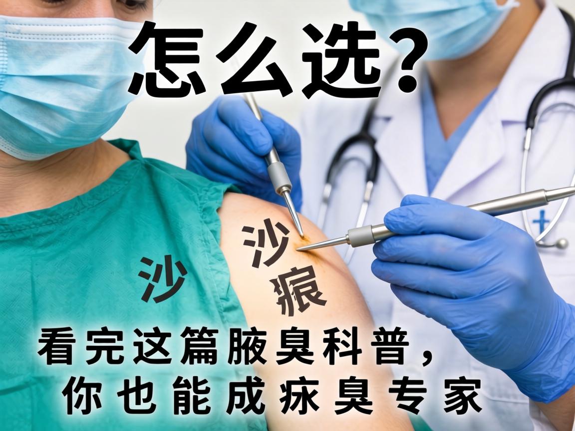 长沙腋臭手术怎么选？看完这篇腋臭科普，你也能成为腋臭专家