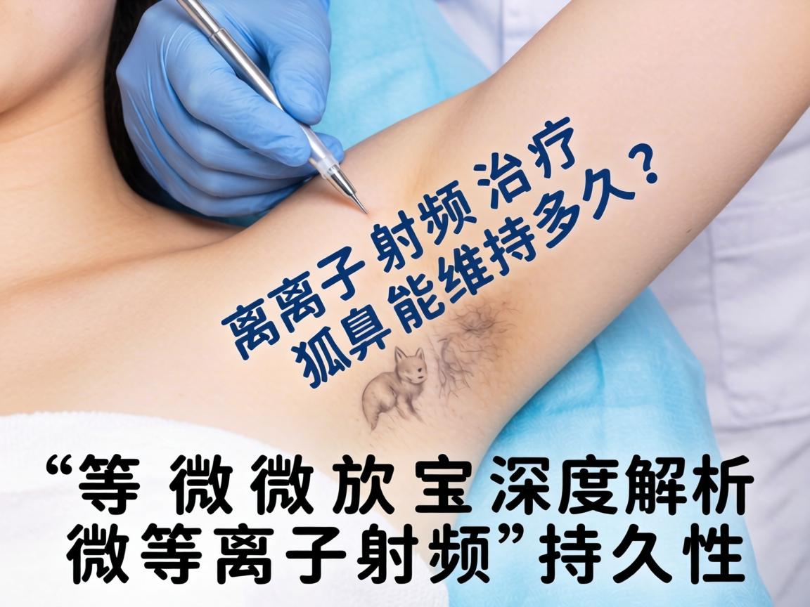 微等离子射频治疗狐臭能维持多久？深度解析微等离子射频的持久性