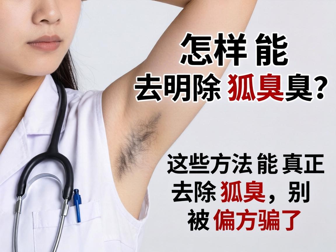 怎样能去除狐臭？这些方法能真正去除狐臭，别被偏方骗了