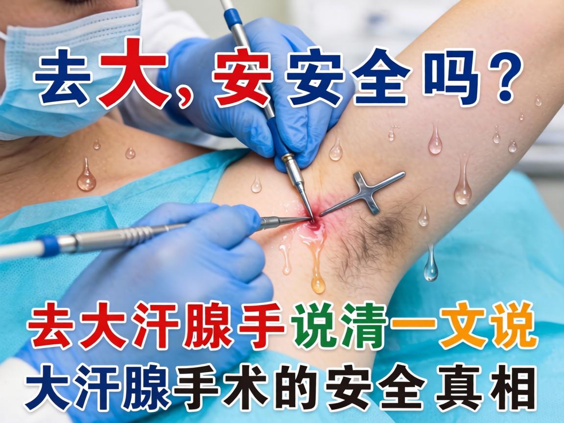 去大汗腺手术安全吗？一文说清去大汗腺手术的安全真相