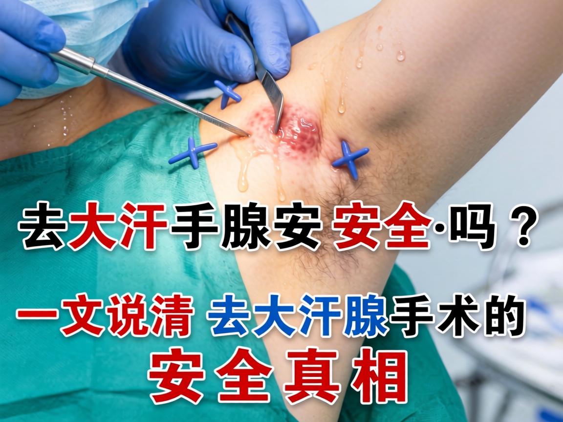 去大汗腺手术安全吗？一文说清去大汗腺手术的安全真相