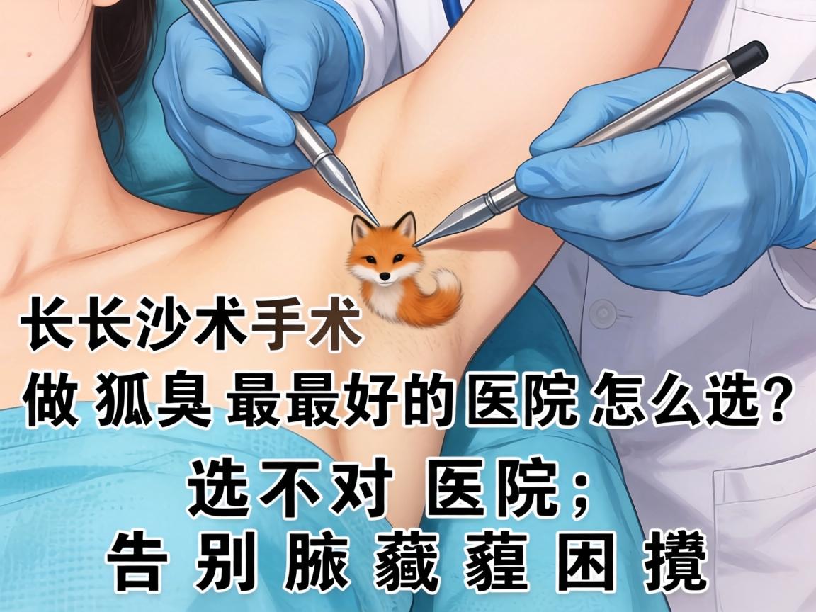 长沙做狐臭手术最好的医院怎么选？选对医院，告别腋臭困扰