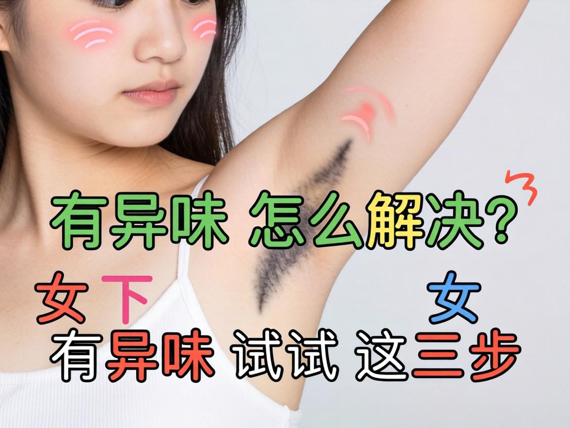 腋下有异味怎么解决？女孩腋下有异味试试这三步