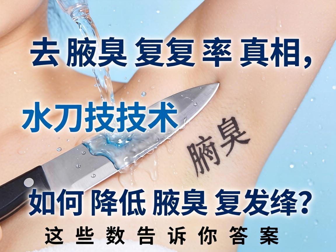 水刀去腋臭复发率真相，水刀技术如何降低腋臭复发率？这些数据告诉你答案