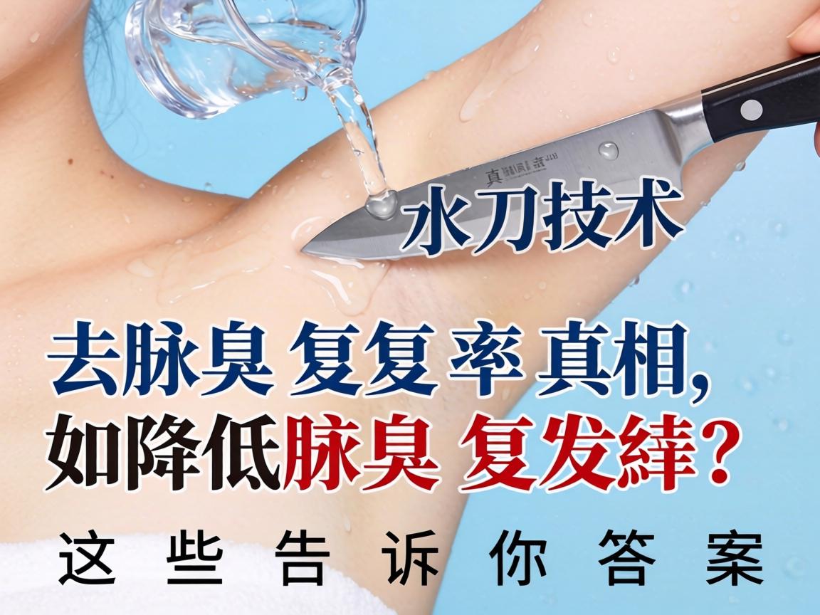 水刀去腋臭复发率真相，水刀技术如何降低腋臭复发率？这些数据告诉你答案