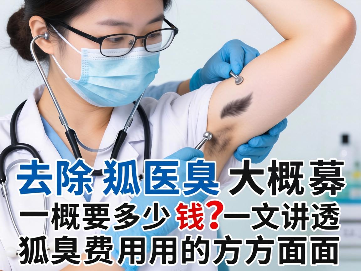 正规医院去除狐臭大概要多少钱？一文讲透狐臭费用的方方面面