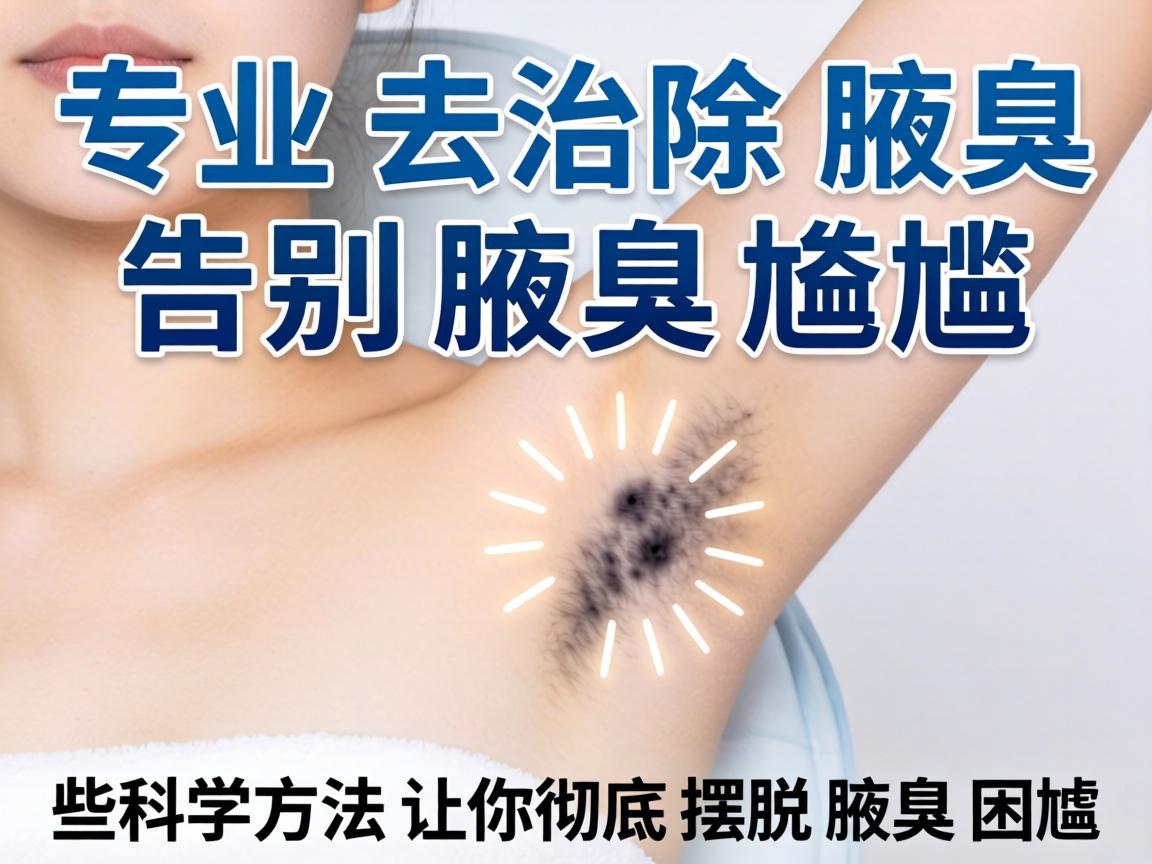 专业去除腋臭，告别腋臭尴尬，这些科学方法让你彻底摆脱腋臭困扰