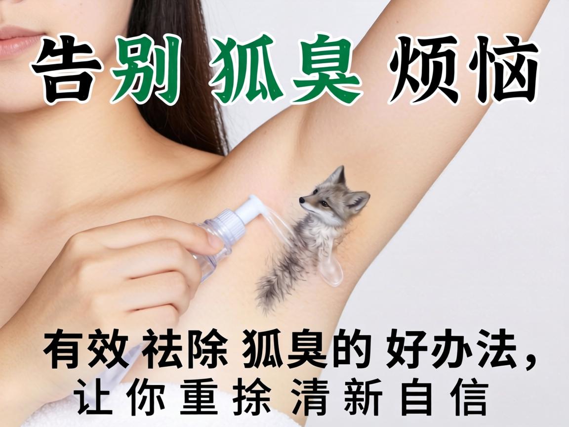 告别狐臭烦恼，这些有效祛除狐臭的好办法，让你重拾清新自信