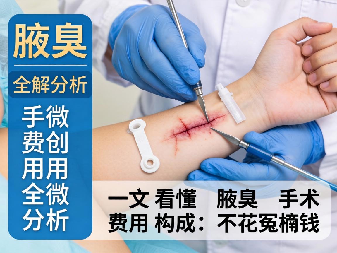 腋臭微创手术费用全解析，一文看懂腋臭手术费用构成，不花冤枉钱