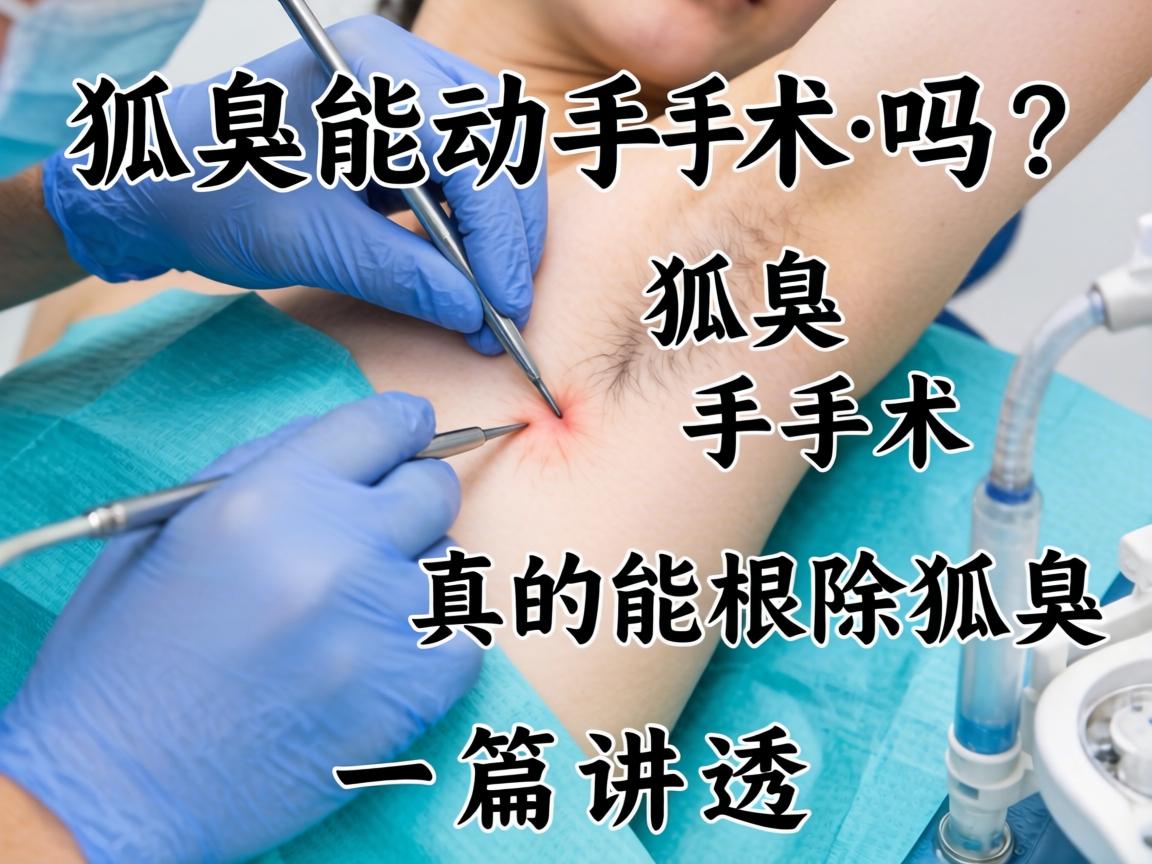 狐臭能动手术吗？狐臭手术真的能根除狐臭吗？一篇讲透