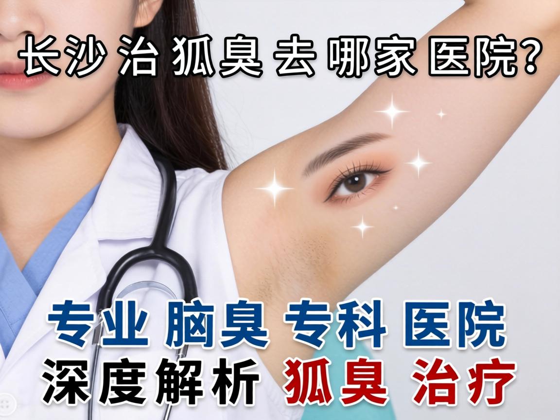 长沙治狐臭去哪家医院？专业腋臭专科医院深度解析狐臭治疗