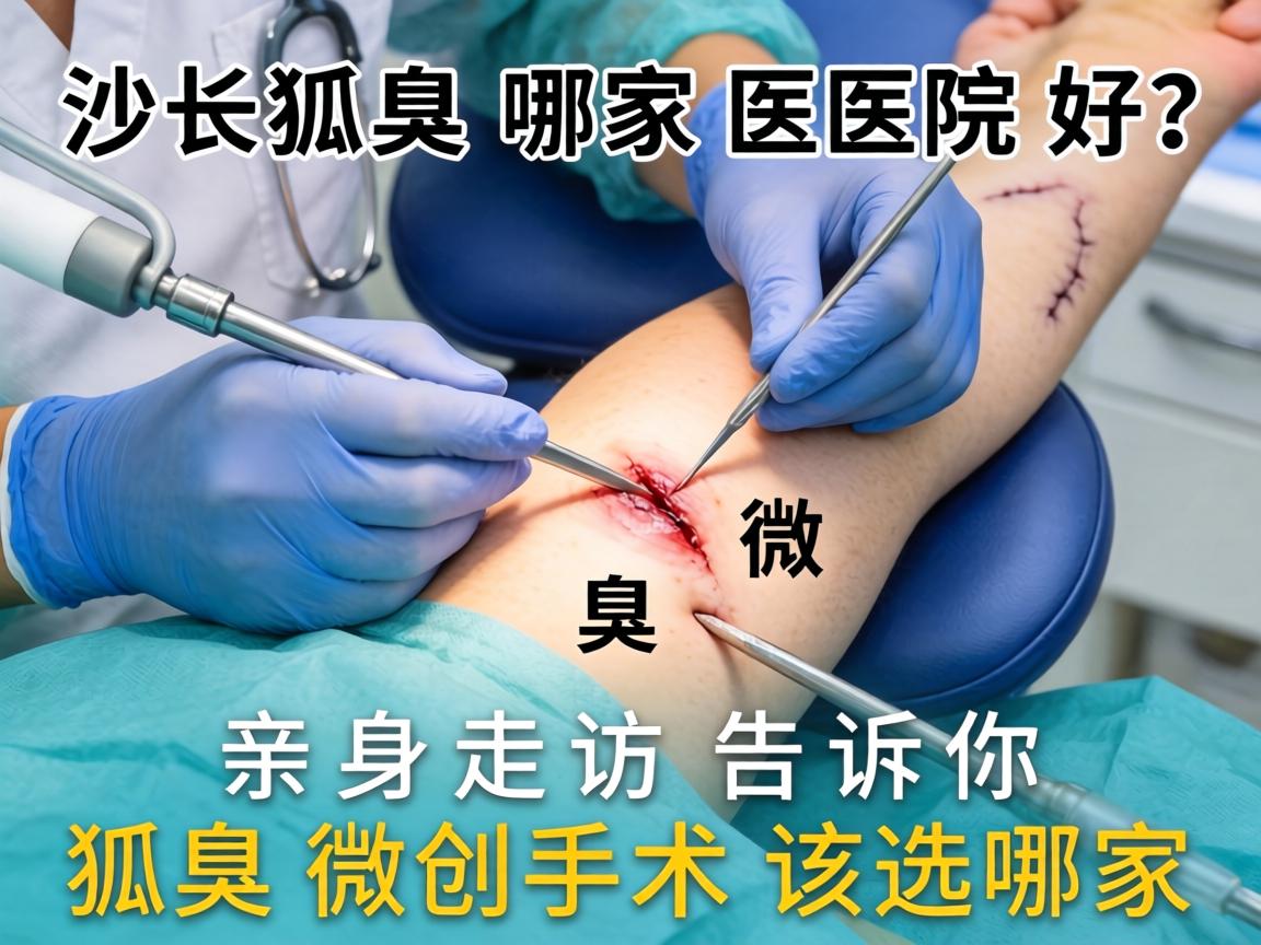 长沙狐臭微创手术哪家医院好？亲身走访告诉你狐臭微创手术该选哪家