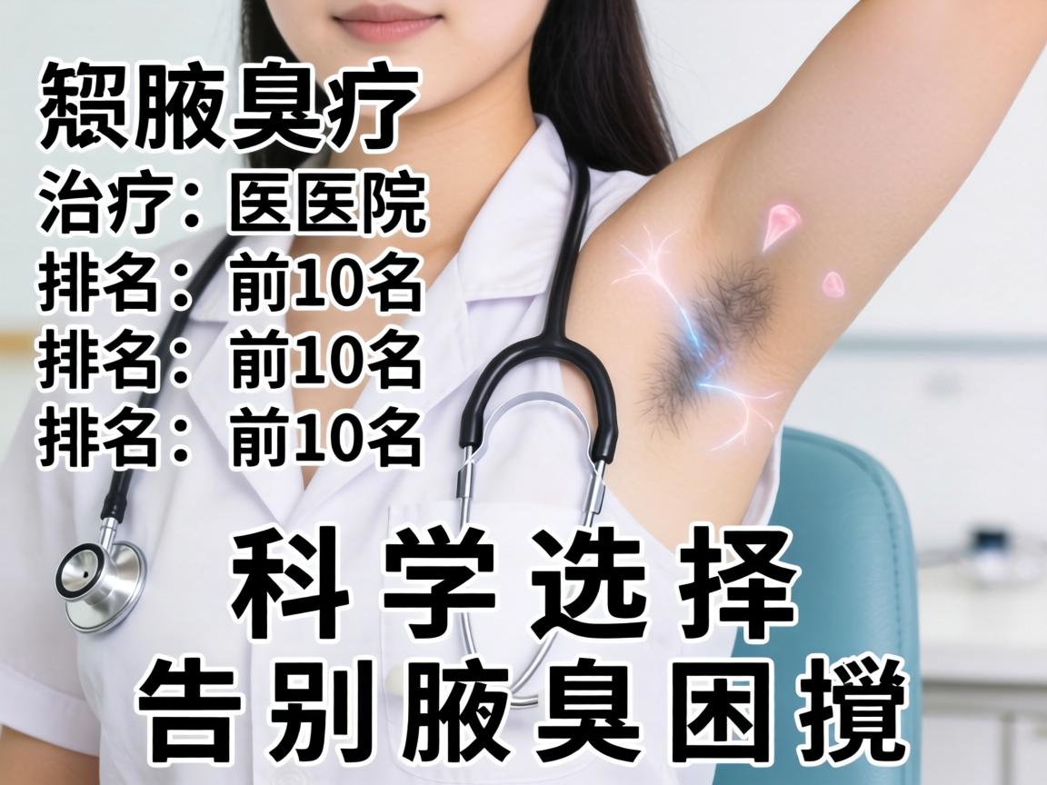 腋臭治疗医院排名前十名，科学选择，告别腋臭困扰