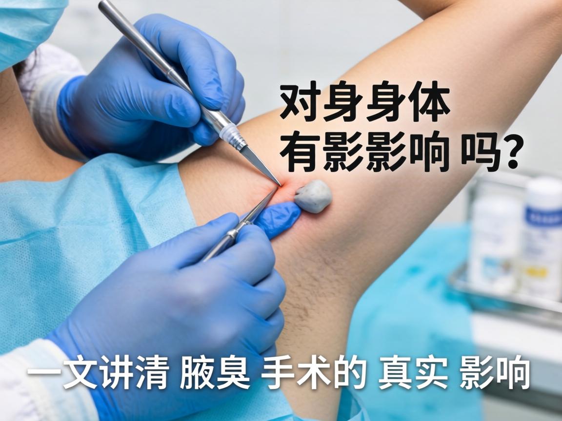 腋臭手术对身体有影响吗？一文讲清腋臭手术的真实影响