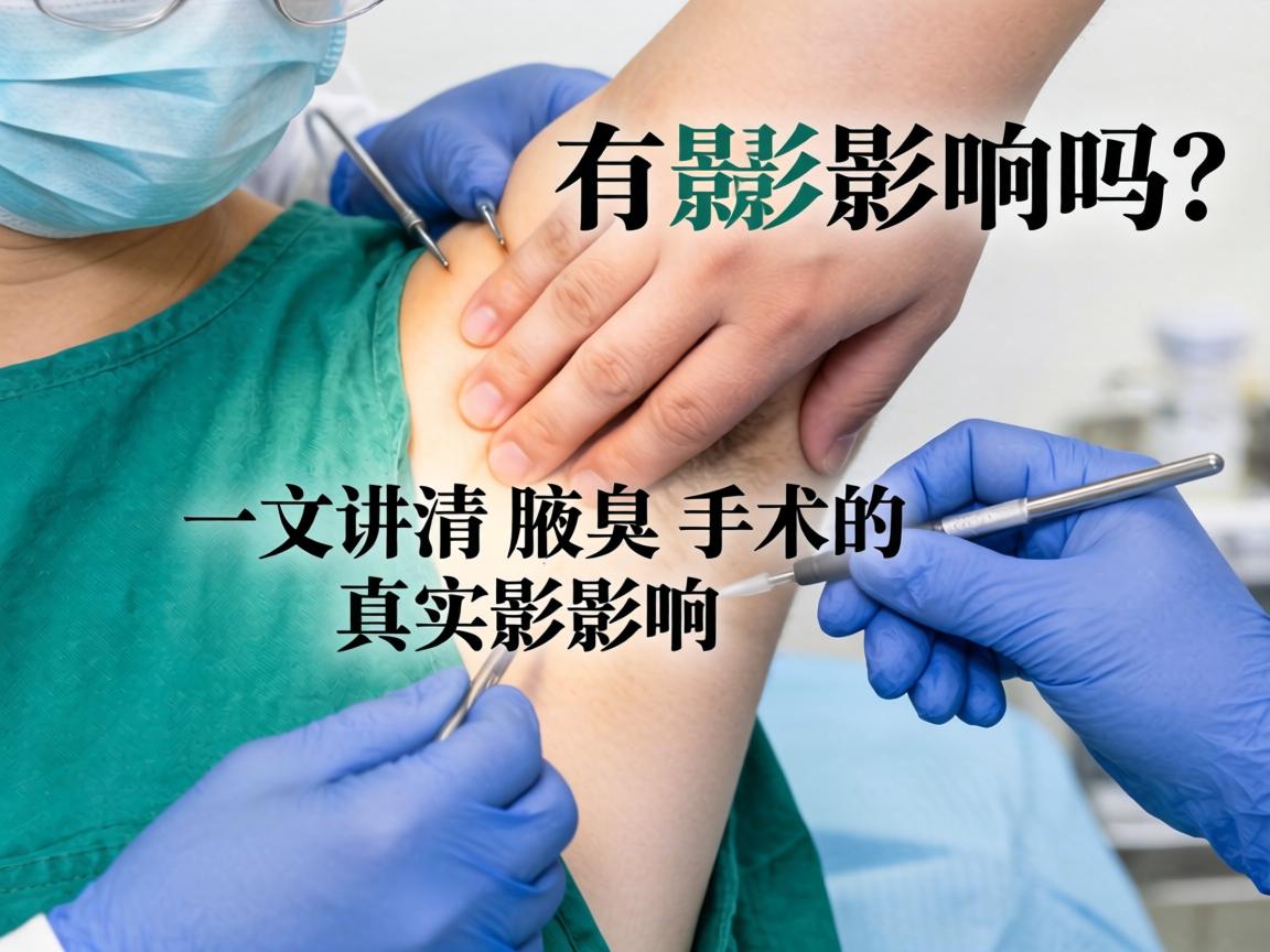 腋臭手术对身体有影响吗？一文讲清腋臭手术的真实影响