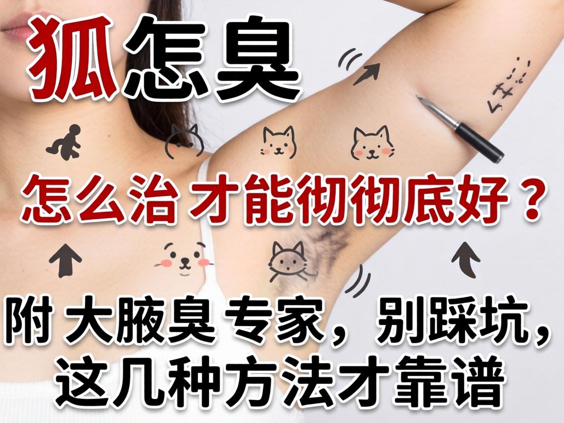 狐臭怎么治才能彻底好?附大腋臭专家,别踩坑,这几种方法才靠谱 狐臭怎么治才能彻底好?附大腋臭专家,别踩坑,这几种方法才靠谱