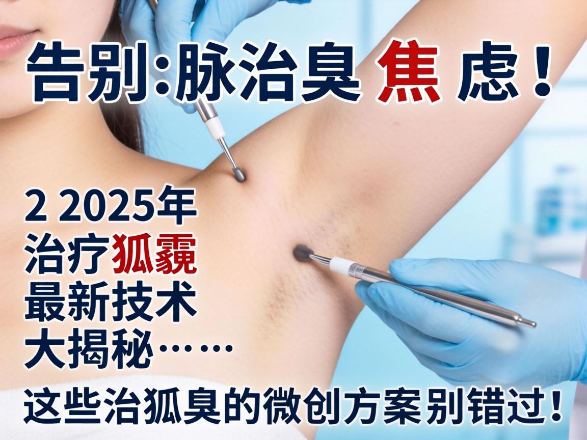 告别腋臭焦虑！2025年治疗狐臭最新技术大揭秘，这些治狐臭的微创方案别错过！