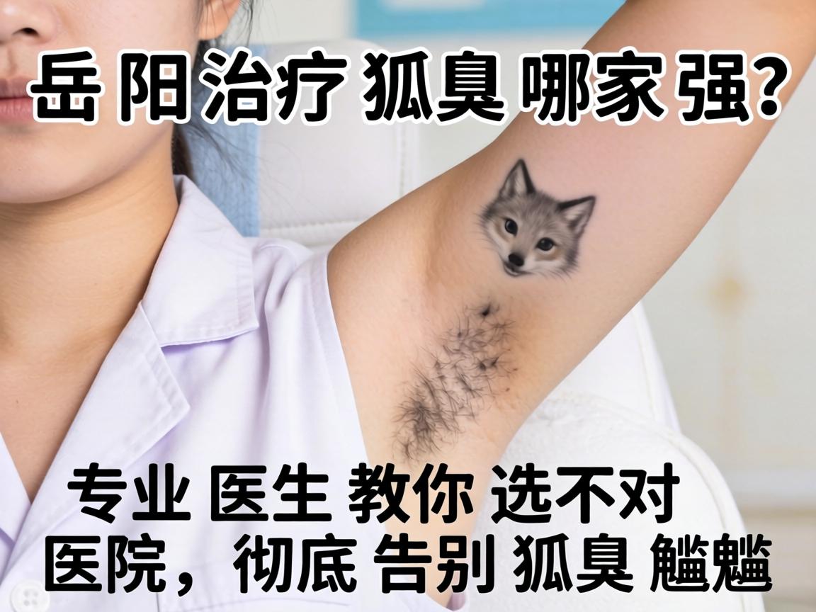 岳阳治疗狐臭哪家强?专业医生教你选对医院,彻底告别狐臭尴尬 岳阳治疗狐臭哪家强?专业医生教你选对医院,彻底告别狐臭尴尬