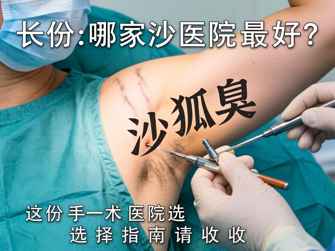 长沙狐臭手术哪家医院最好?这份手术医院选择指南请收好 长沙狐臭手术哪家医院最好?这份手术医院选择指南请收好