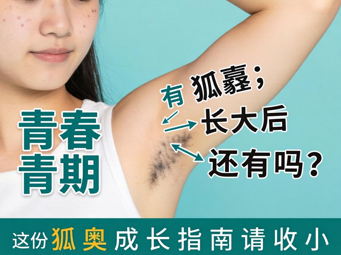 青春期有狐臭，长大后还有吗？这份狐臭成长指南请收好