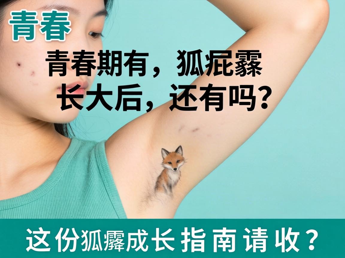 青春期有狐臭，长大后还有吗？这份狐臭成长指南请收好