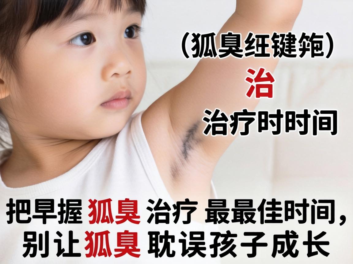 儿童狐臭治疗时间，把握狐臭治疗最佳时间，别让狐臭耽误孩子成长
