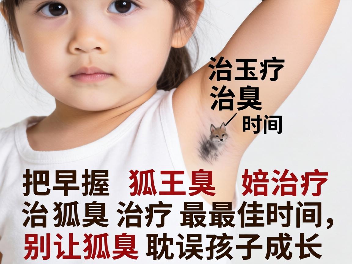 儿童狐臭治疗时间，把握狐臭治疗最佳时间，别让狐臭耽误孩子成长